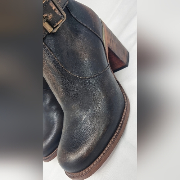 Freebird Women's Holland Distressed Brown Western Round Toe Tall Boots Size 8 - Picture 2 of 16